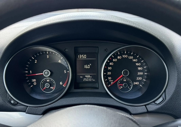 Volkswagen Golf cena 18900 przebieg: 250000, rok produkcji 2011 z Śrem małe 191
